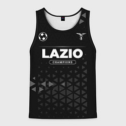 Майка-безрукавка мужская Lazio Champions Uniform, цвет: 3D-черный