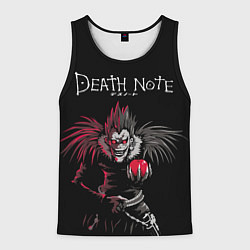 Майка-безрукавка мужская Тетрадь смерти Ryuk, цвет: 3D-черный