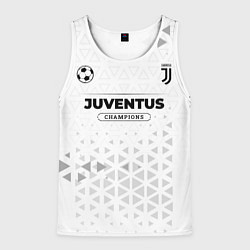 Мужская майка без рукавов Juventus Champions Униформа