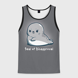 Мужская майка без рукавов Seal of Disapproval