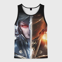 Мужская майка без рукавов METAL GEAR RISING САМУРАЙ