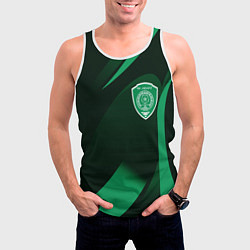 Майка-безрукавка мужская Футбольный клуб АХМАТ ЧЕЧНЯ, цвет: 3D-белый — фото 2