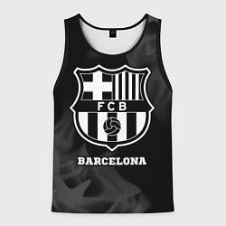 Майка-безрукавка мужская Barcelona Sport на темном фоне, цвет: 3D-черный
