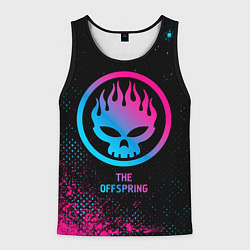 Майка-безрукавка мужская The Offspring Neon Gradient, цвет: 3D-черный