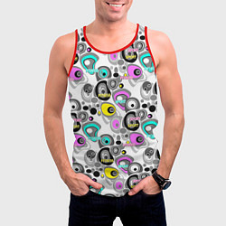 Майка-безрукавка мужская Sport and fitness, цвет: 3D-красный — фото 2