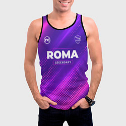 Майка-безрукавка мужская Roma Legendary Sport Grunge, цвет: 3D-черный — фото 2