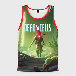 Майка-безрукавка мужская Дед селлс арт, цвет: 3D-красный