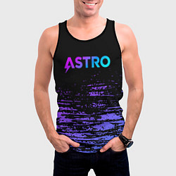 Майка-безрукавка мужская Astro -градиент, цвет: 3D-черный — фото 2