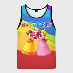 Майка-безрукавка мужская Mario Party - Nintendo, цвет: 3D-черный