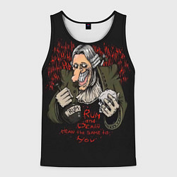 Майка-безрукавка мужская Доктор Ливси Фонк, цвет: 3D-черный