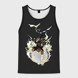 Майка-безрукавка мужская Йоруичи Шихоин Неко, цвет: 3D-черный