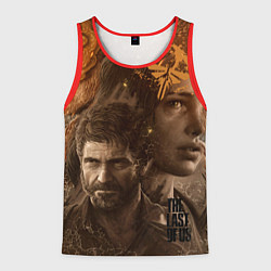 Майка-безрукавка мужская Джоэл и Элли - The Last of Us, цвет: 3D-красный