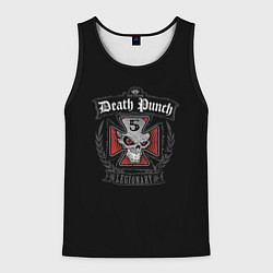 Майка-безрукавка мужская Five Finger Death Punch legionary, цвет: 3D-черный
