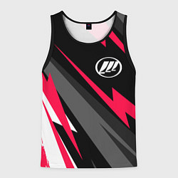 Майка-безрукавка мужская Lifan fast lines, цвет: 3D-черный