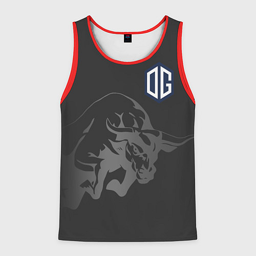 Мужская майка без рукавов Форма OG / 3D-Красный – фото 1