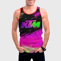 Майка-безрукавка мужская KTM Freeride, цвет: 3D-красный — фото 2