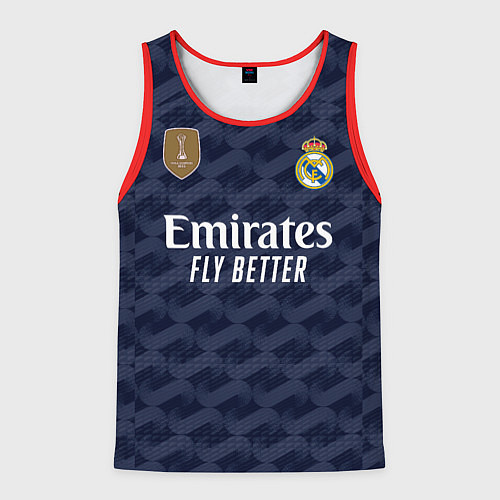 Мужская майка без рукавов Лука Модрич Реал Мадрид форма 2324 гостевая / 3D-Красный – фото 1