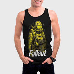 Майка-безрукавка мужская Poster Fallout, цвет: 3D-черный — фото 2