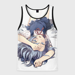 Майка-безрукавка мужская Touhou Project Cirno Тируно, цвет: 3D-черный