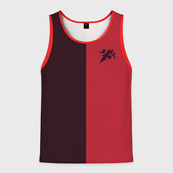 Майка-безрукавка мужская Прыжок Шако, цвет: 3D-красный