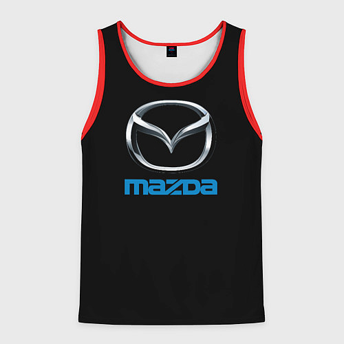 Мужская майка без рукавов Mazda sportcar / 3D-Красный – фото 1