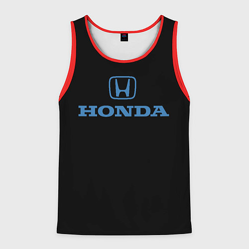 Мужская майка без рукавов Honda sport japan / 3D-Красный – фото 1