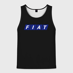 Майка-безрукавка мужская Fiat sport auto, цвет: 3D-черный