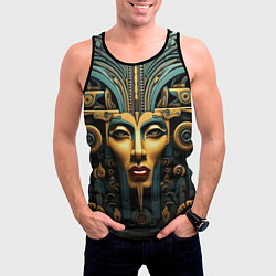 Майка-безрукавка мужская Египетские фараоны, цвет: 3D-черный — фото 2