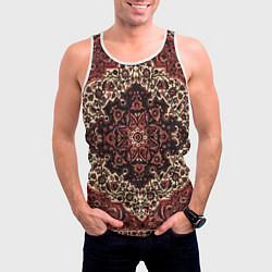 Майка-безрукавка мужская Ковролин, цвет: 3D-белый — фото 2