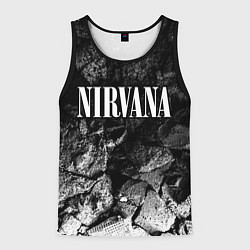 Майка-безрукавка мужская Nirvana black graphite, цвет: 3D-черный