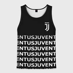 Мужская майка без рукавов Juventus pattern fc club steel