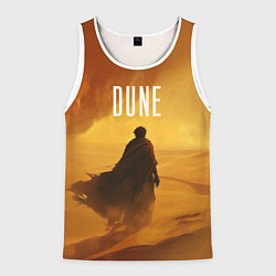Майка-безрукавка мужская Дюна - пустыня, цвет: 3D-белый