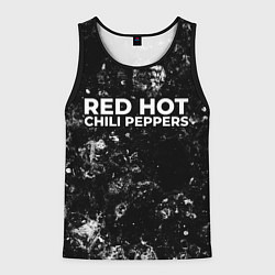 Майка-безрукавка мужская Red Hot Chili Peppers black ice, цвет: 3D-черный