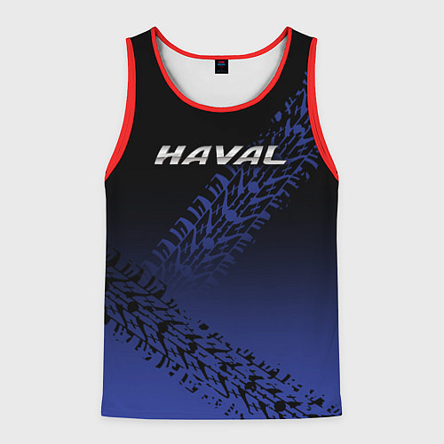 Мужская майка без рукавов Haval / 3D-Красный – фото 1