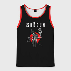 Майка-безрукавка мужская Сёгун Санада, цвет: 3D-красный