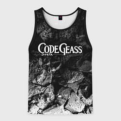 Майка-безрукавка мужская Code Geass black graphite, цвет: 3D-черный