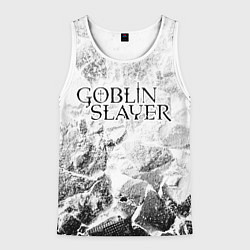 Майка-безрукавка мужская Goblin Slayer white graphite, цвет: 3D-белый