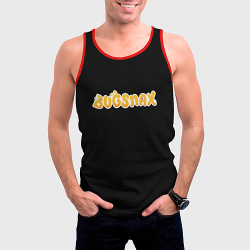 Мужская майка без рукавов Bugsnax / 3D-Красный – фото 3