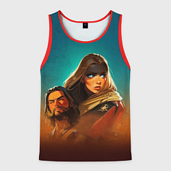 Майка-безрукавка мужская Фуриоса - Безумный Макс, цвет: 3D-красный