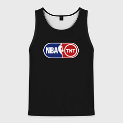 Майка-безрукавка мужская NBA logo tnt, цвет: 3D-черный