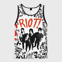 Мужская майка без рукавов Paramore - riot