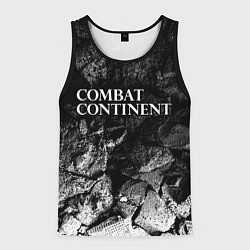 Майка-безрукавка мужская Combat Continent black graphite, цвет: 3D-черный