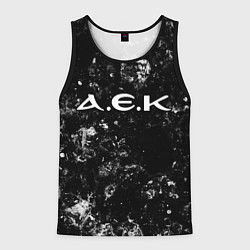 Майка-безрукавка мужская AEK Athens black ice, цвет: 3D-черный