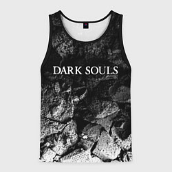 Майка-безрукавка мужская Dark Souls black graphite, цвет: 3D-черный