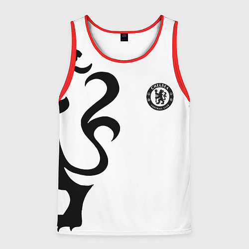 Мужская майка без рукавов Chelsea sport fc / 3D-Красный – фото 1