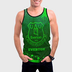 Майка-безрукавка мужская Everton - green gradient, цвет: 3D-черный — фото 2