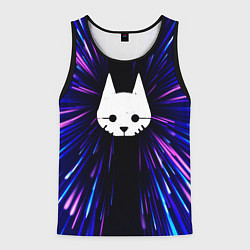 Майка-безрукавка мужская Stray neon energy, цвет: 3D-черный