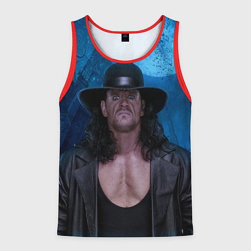 Мужская майка без рукавов Undertaker / 3D-Красный – фото 1