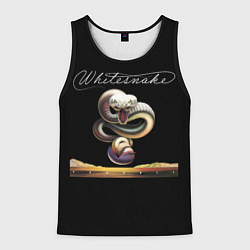 Майка-безрукавка мужская Whitesnake trouble, цвет: 3D-черный