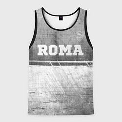 Майка-безрукавка мужская Roma - grey gradient посередине, цвет: 3D-черный